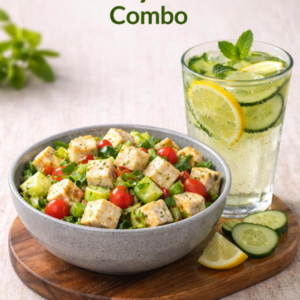 Healthy Power Combo - Paneer Fresh Fusion + Hydrating Cucumber  Lemonade