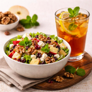 Clean Eating Combo - Apple Walnut Crunch + Zero Sugar Lemon Ice Tea